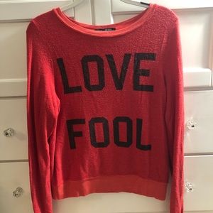 Wildfox Baggy Beach Jumper Sweater